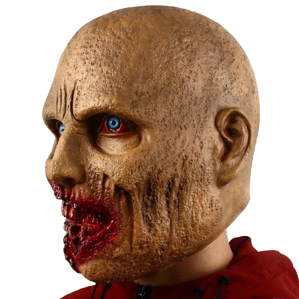 Halloween Horror Mask Ghost Festival Face Scary Funny - Discount Halloween City