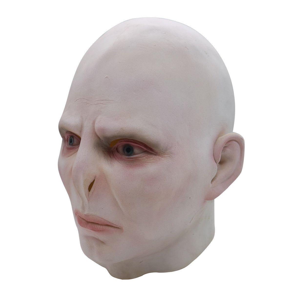 Dark Noseless Wizard Mask Halloween Latex Headgear Dress-up Props - Discount Halloween City