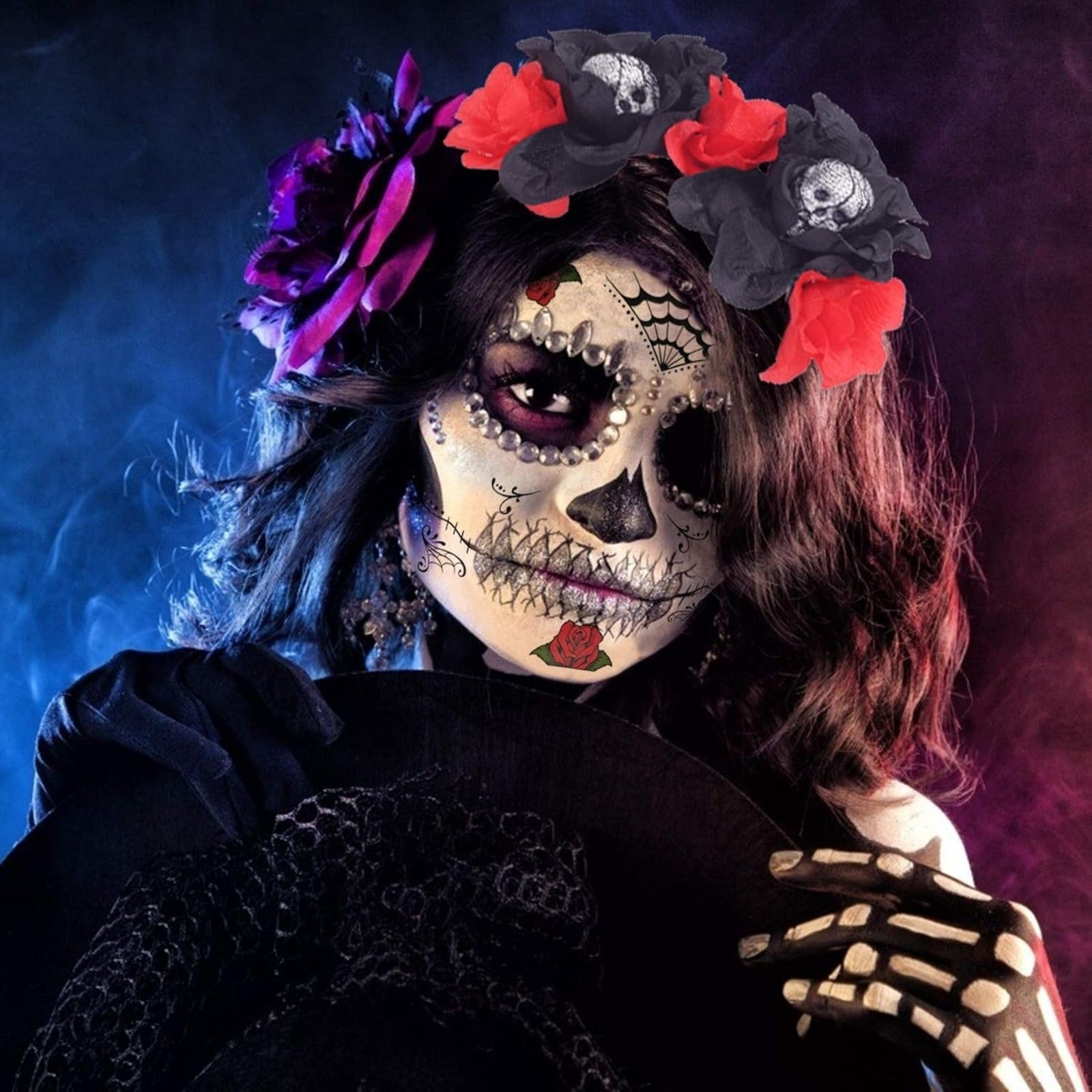 Halloween 2-pack of Photo Booth Props - Day of the Dead - product image 3