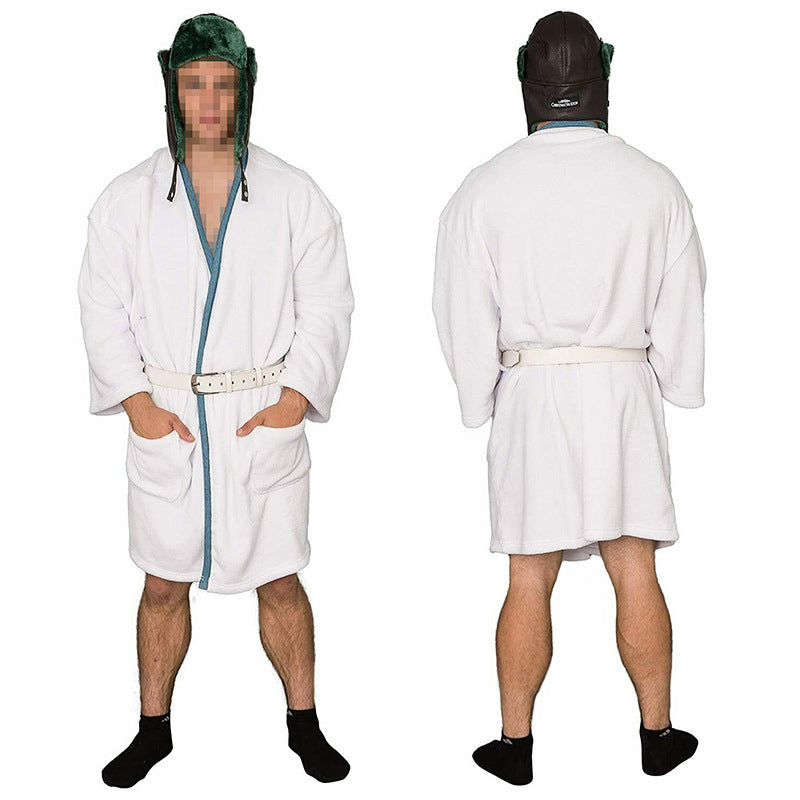 Free Size Christmas Halloween Costume White Robe - product image 3