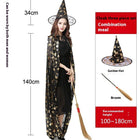 Style 1.4 Gold Cloak Wizard hat broo
