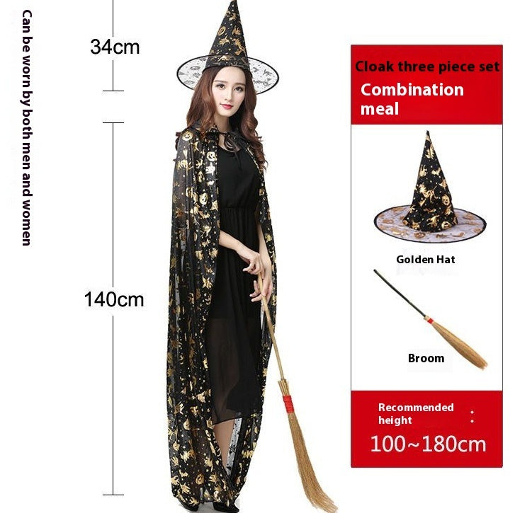 Halloween Costume Women's Magic Witch Party Dress - Womens Costumes