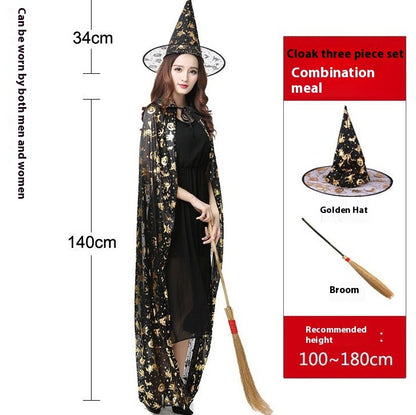 Halloween Costume Women's Magic Witch Party Dress - Womens Costumes