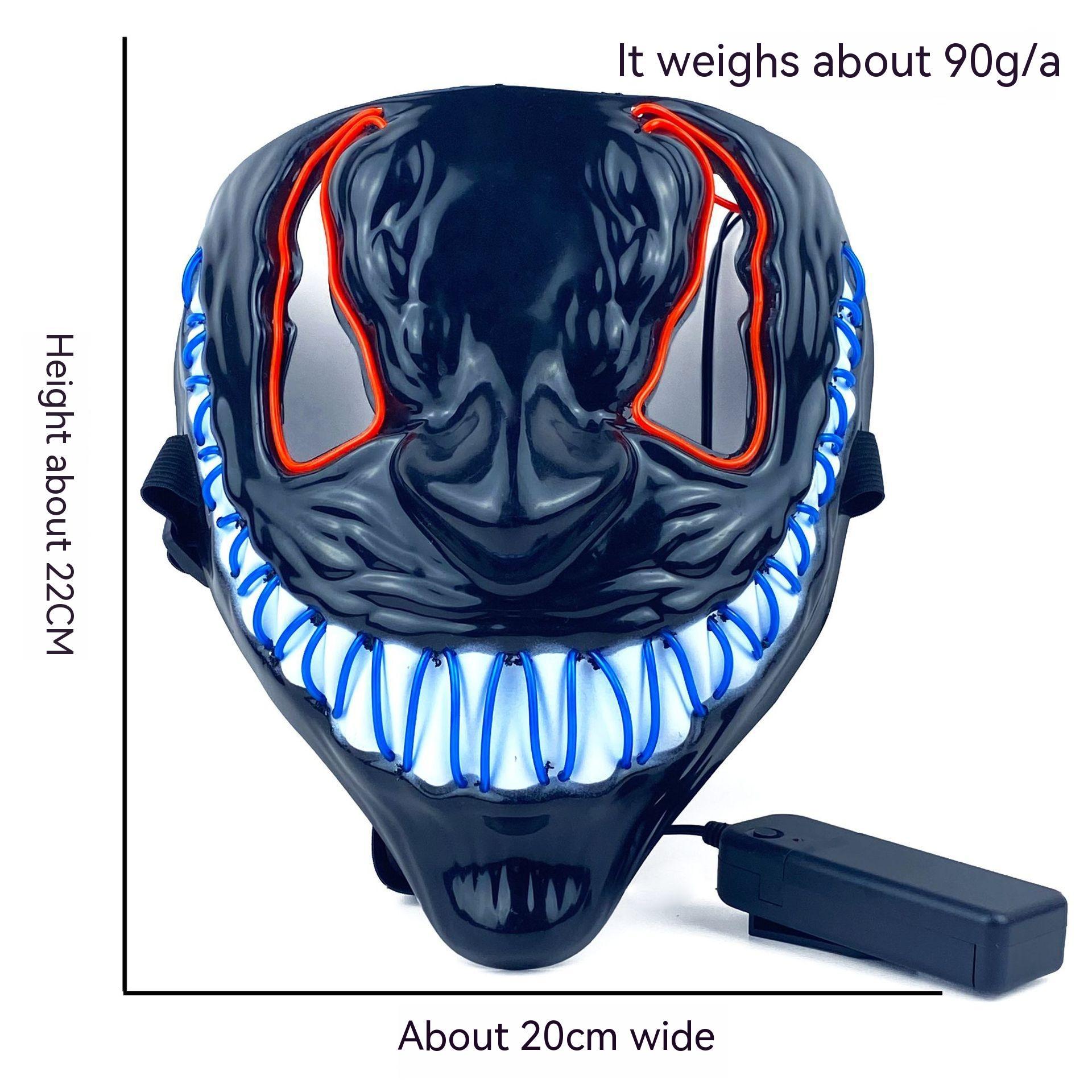 Halloween Horror LED Luminous Mask Dance Party - Discount Halloween City