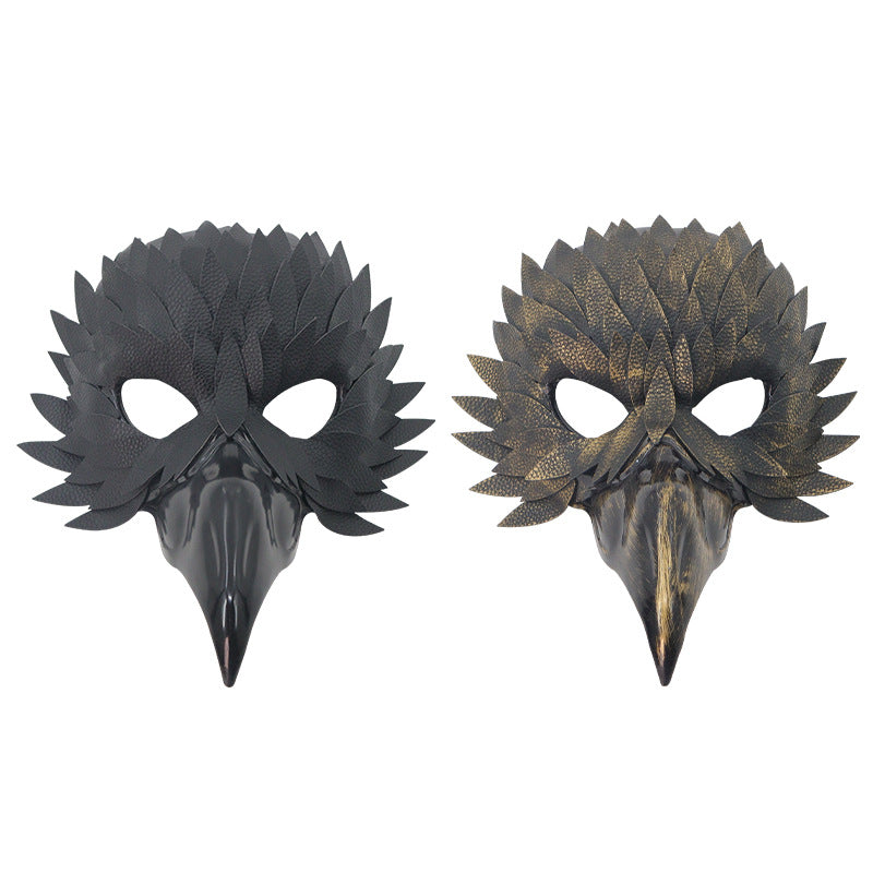 Halloween Delicate Bird Mouth Mask Masquerade - Discount Halloween City