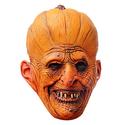 Halloween Easter Pumpkin Cosplay Latex Mask Scary Carnival - Discount Halloween City