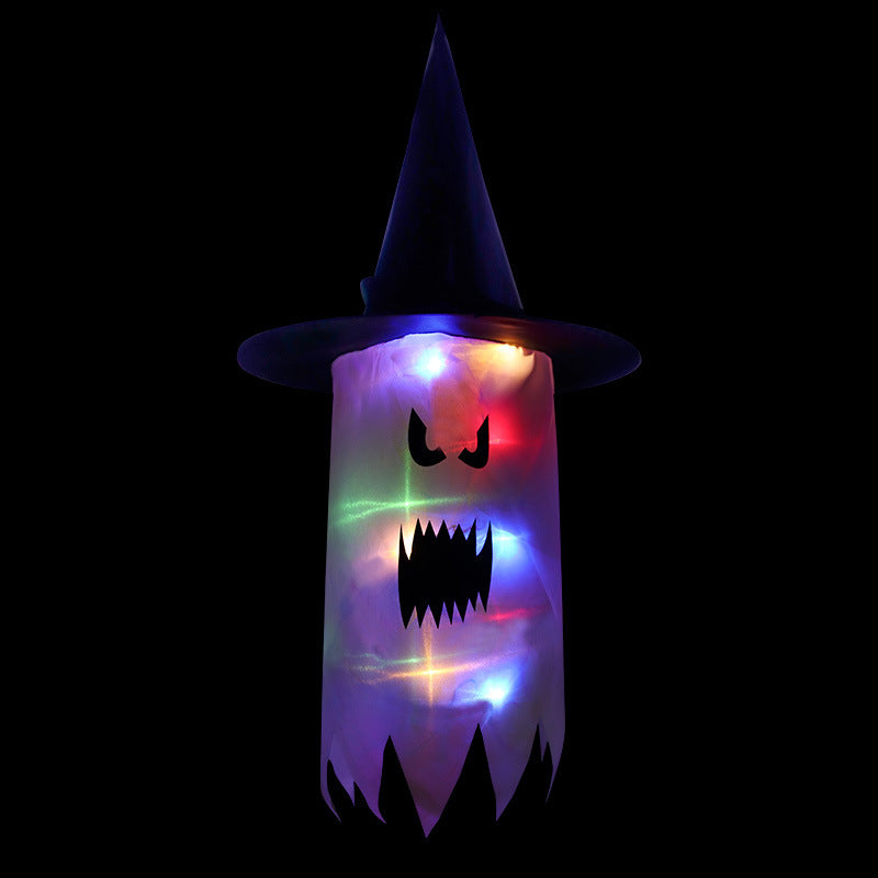 Halloween Holiday Decoration Lanterns Cloth Art Ghost String - Discount Halloween City