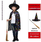 Style 80 Gold cape Wizard hat  br