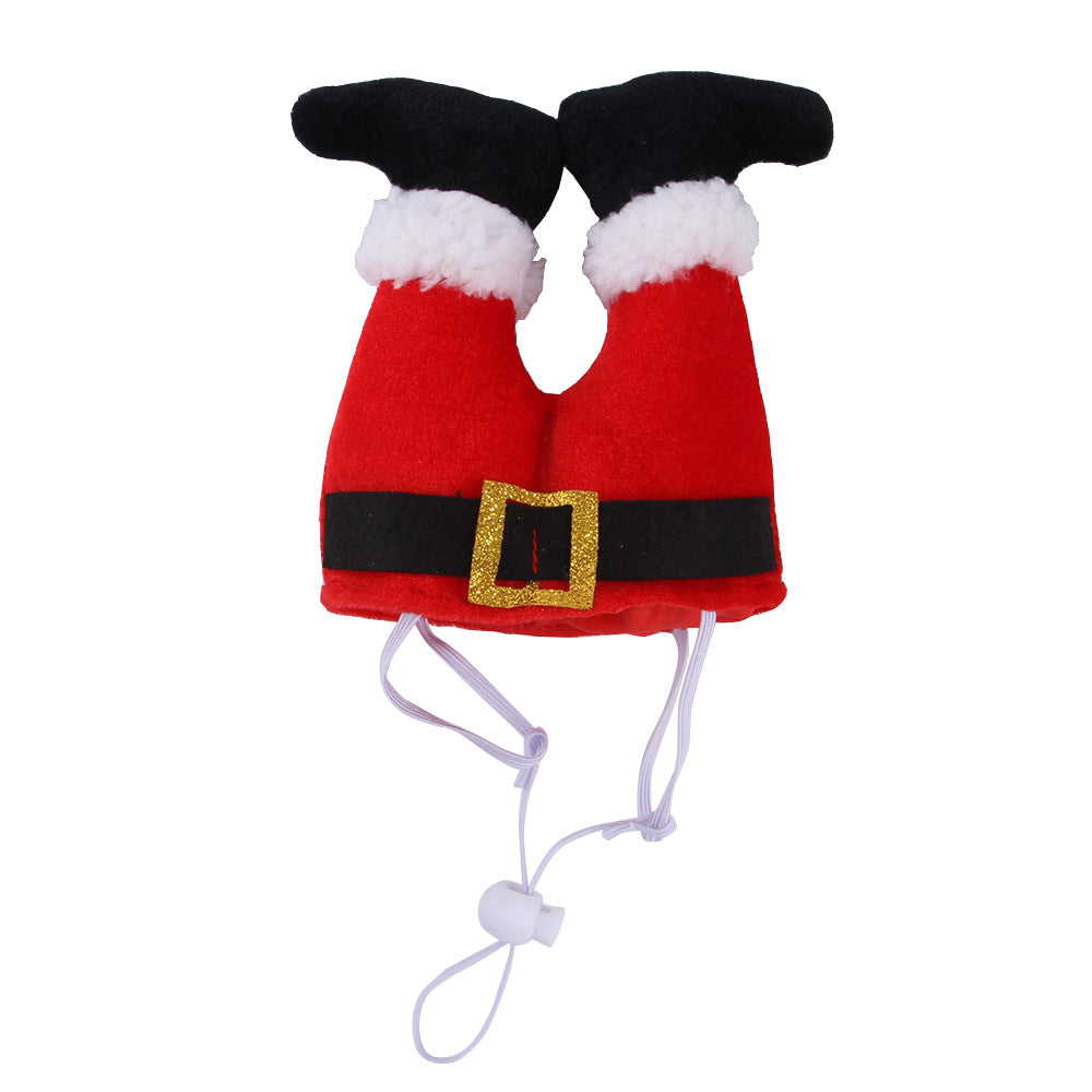 Dog Cat Christmas Costume Christmas Hat for Pet Outfit for - Discount Halloween City