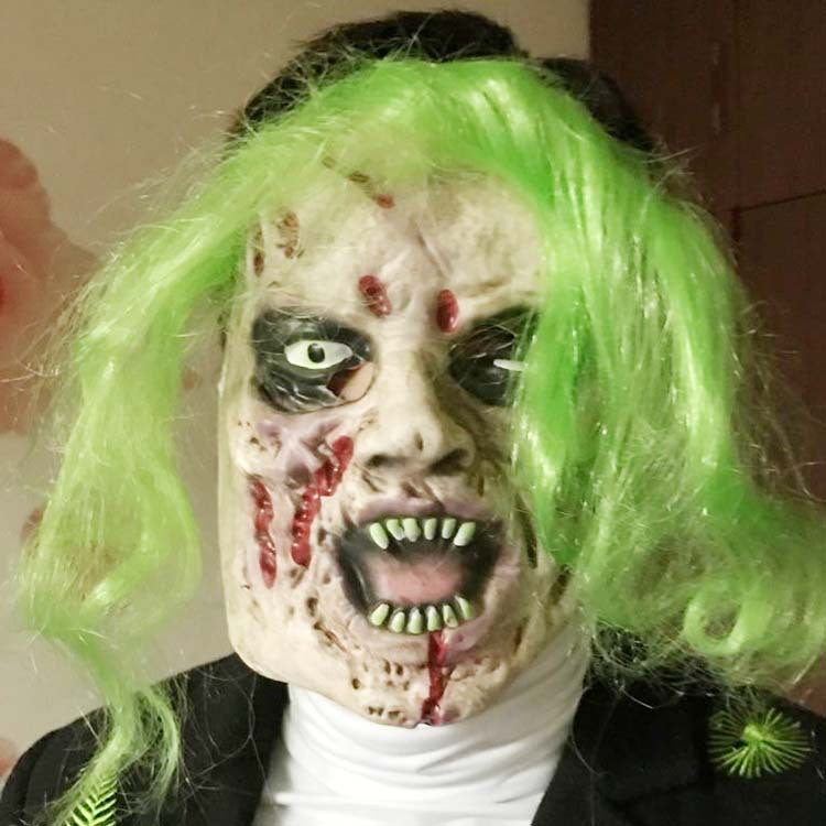 Halloween Scary Zombie Headgear Mask - Discount Halloween City