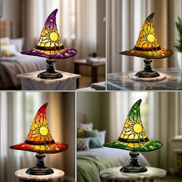 Halloween Witch Hat Lamps - Discount Halloween City