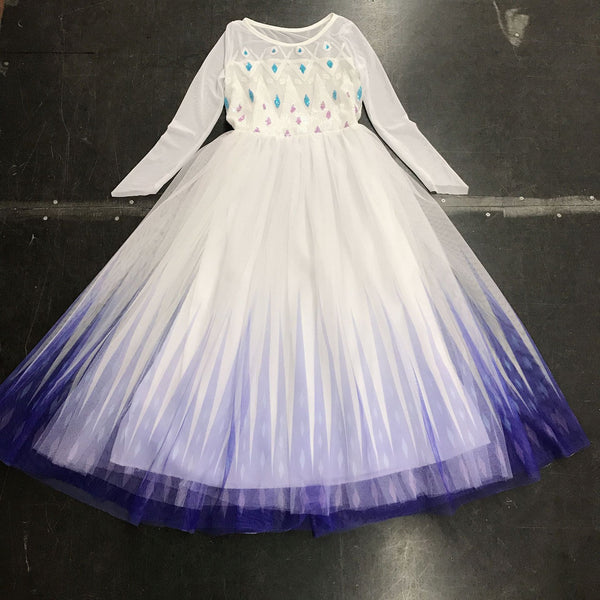 Halloween Ice Queen Princess Dress - Discount Halloween City