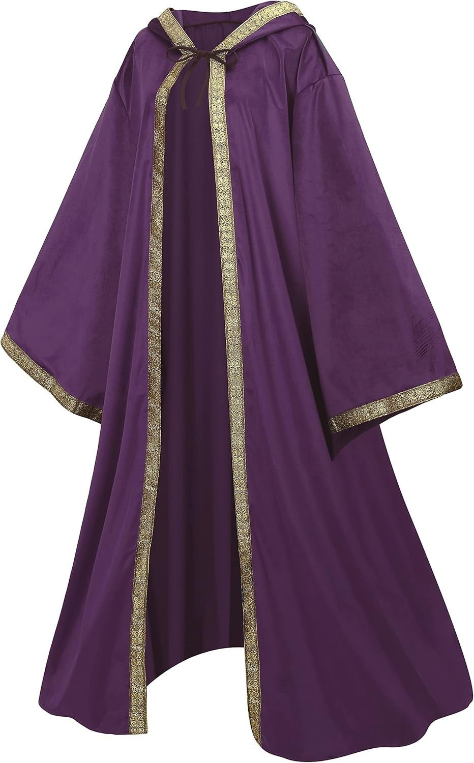 Medieval Halloween Cloak Character Hooded Sleeved Robe - Discount Halloween City