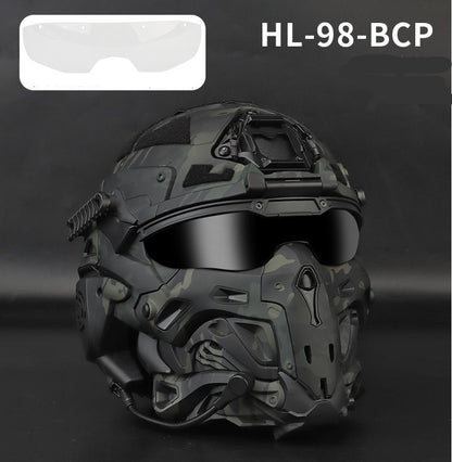 Halloween Full Face Protective Mask Helmet Suit Props | Masks | Props & Weapons - Costumes