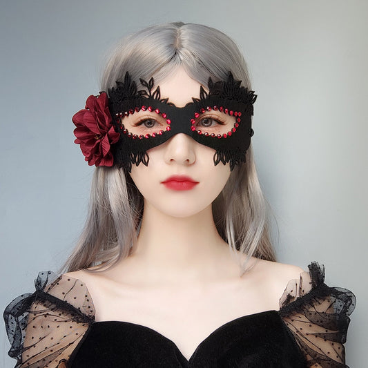 Halloween Game Masquerade Diamond Mask | Masks - Accessories