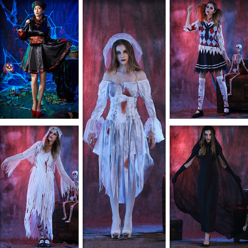 Men's and Women's Adult Bride and Groom Halloween Costumes - Discount Halloween City