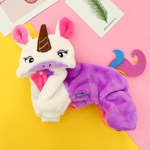 Unicorn Dog & Cat Halloween Costume