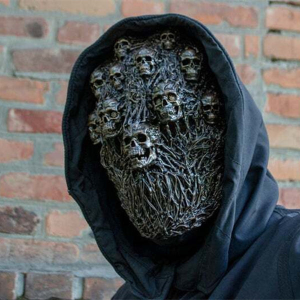 Halloween Terror Skull Mask Steam Punk Doomsday - Discount Halloween City