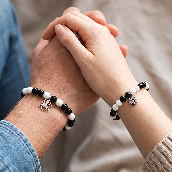 Spider Web Couple Bracelet Set - product image 3