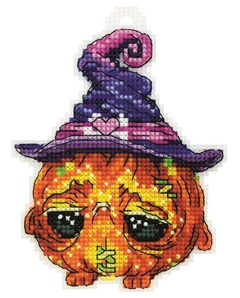 Pumpkin Counted Cross Stitch Kit by Alisena 8070A