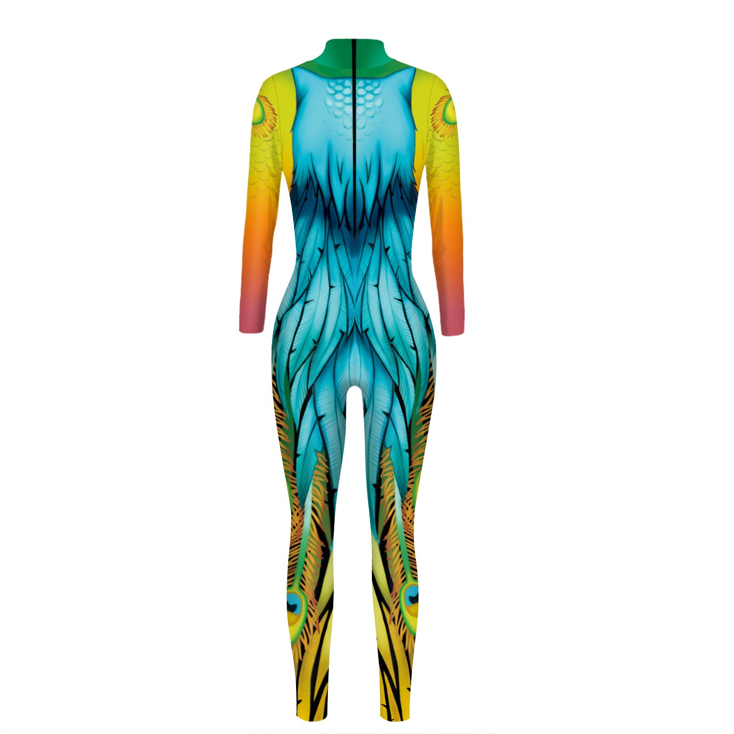 Halloween 3D Animal-print Bodycon Jumpsuits for Adults - Discount Halloween City