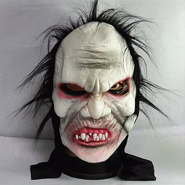 Compatible with Apple, Halloween Horror Mask Grimace Mask Horror Mask Ghost Festival Mask Zombie - Discount Halloween City