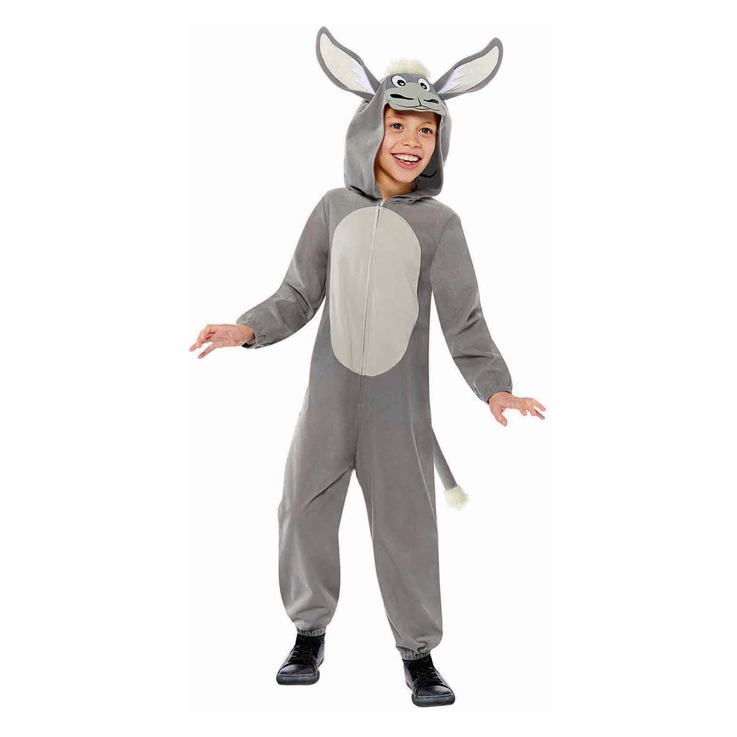 Kids' Donkey Animal Costume – Ages 3–4