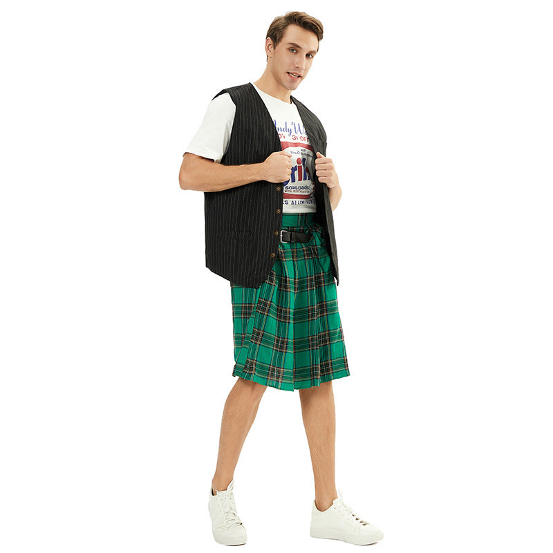 Men's Pleated Skirt Halloween Costume - product image 4