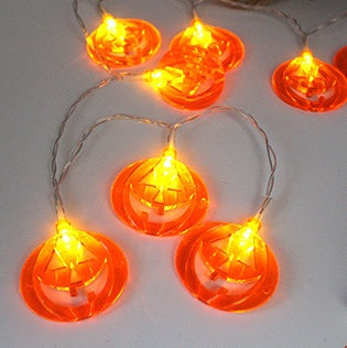 Halloween Decoration Pumpkin Light LED String Lights Lantern - Discount Halloween City