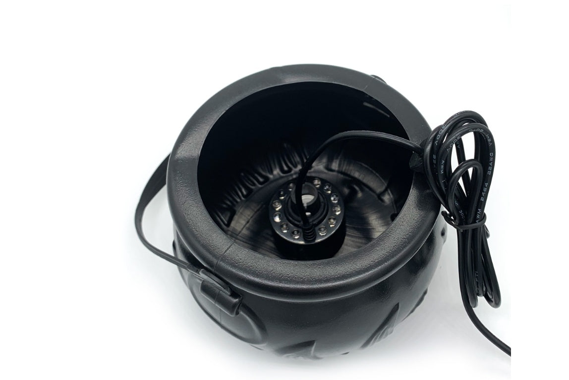 Halloween Witch Pot Smoke Machine LED Humidifier Color - Discount Halloween City