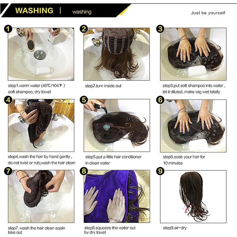Women's 40inch 39.4 in (100 cm) Long Straight Black Anime Wig - alternate view 5