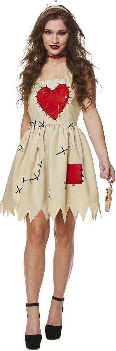 Partychimp Carnival Costumes Voodoo Doll Carnival Clothing Women's Halloween Costume - Discount Halloween City