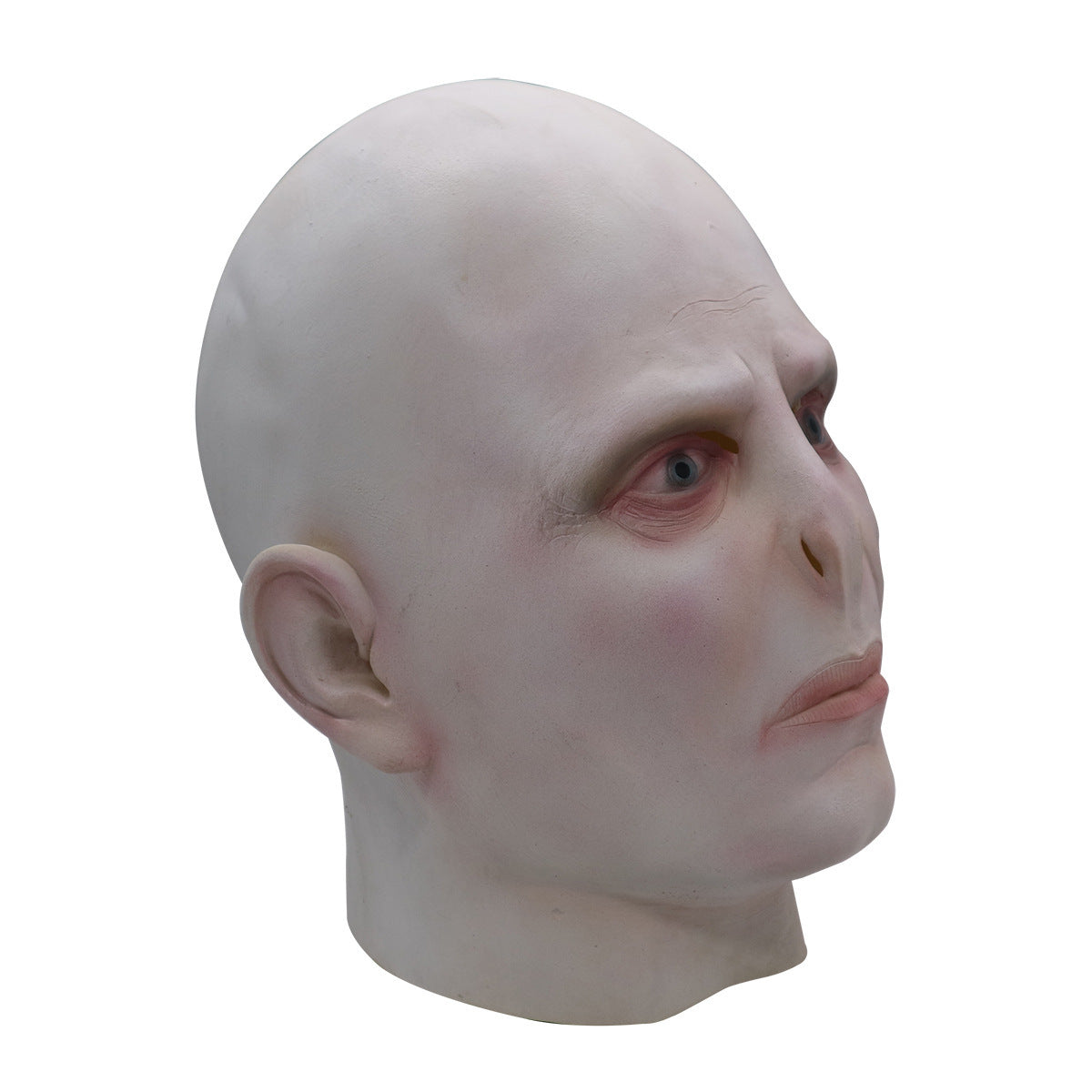Dark Noseless Wizard Mask Halloween Latex Headgear Dress-up Props - Discount Halloween City