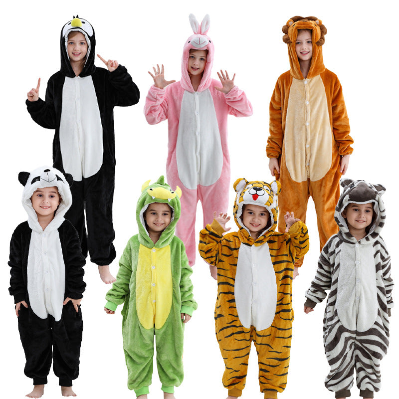 Older Kids Cartoon Animal Halloween Onesie Costume - product image 2