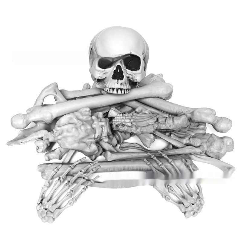 Skull Skeleton Loose Bone Decoration Set - alternate view 3