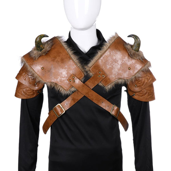 Halloween Costume Men's Medieval Viking Armor Shoulder - Discount Halloween City