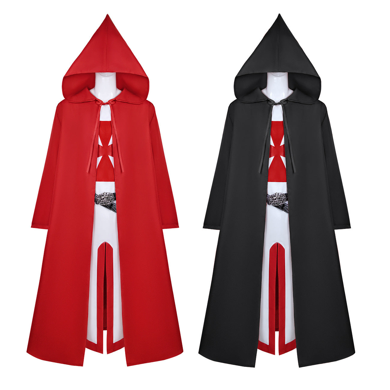 Halloween Costume Waist Wrap Split Splice - Costumes