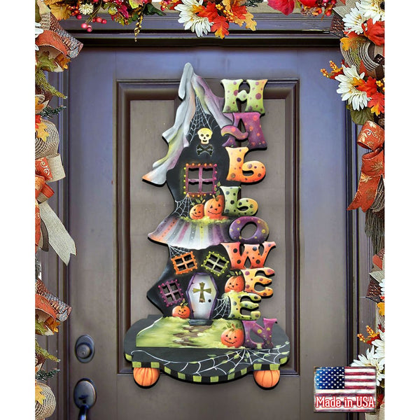 Halloween Candle Holder Door Decoration