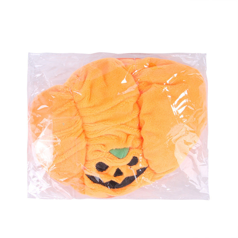 Pet Hat Halloween Funny Pumpkin Hat Cute Pet Animal Costume - Discount Halloween City