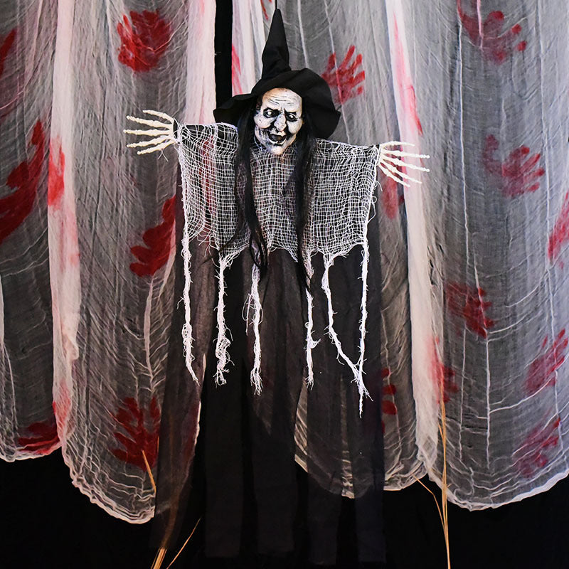 Witch Hanging Ghost Decoration Scene Decoration - alternate view 7