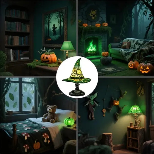 Halloween Witch Hat Lamps - Discount Halloween City
