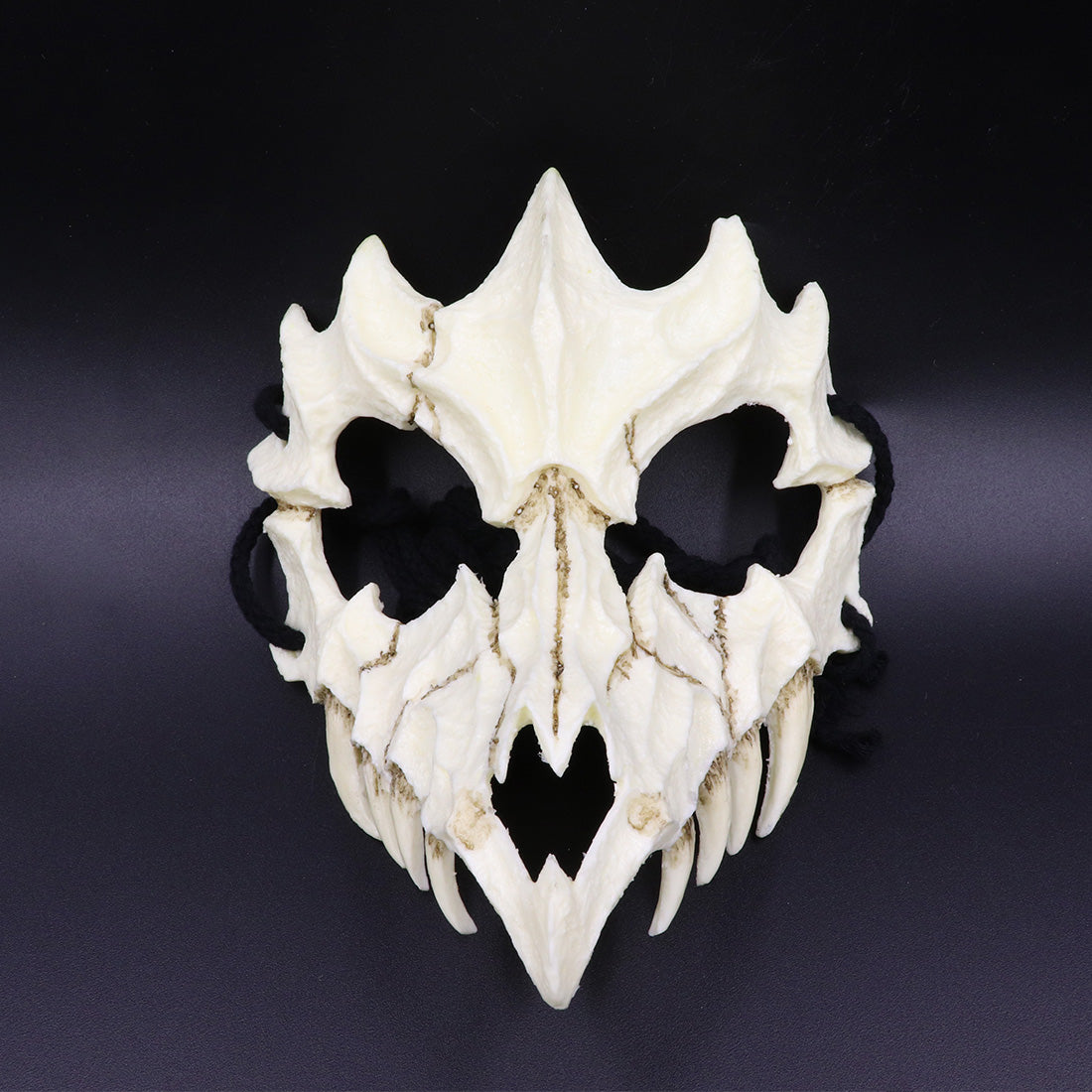 Smiling Mask Masquerade Funny Scary Prop - alternate view 7
