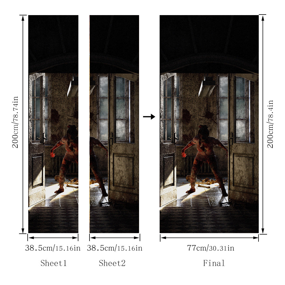 3d Door Sticker - alternate view 6