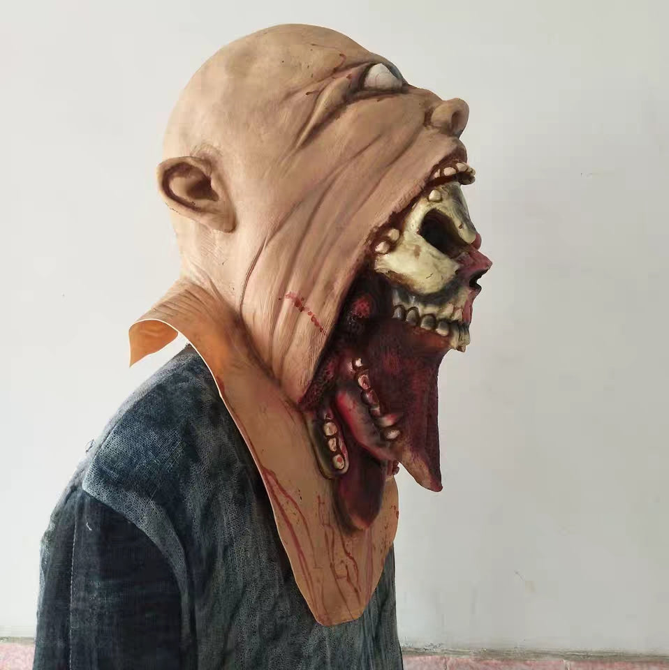 Halloween Adult Ghost Mask - Discount Halloween City