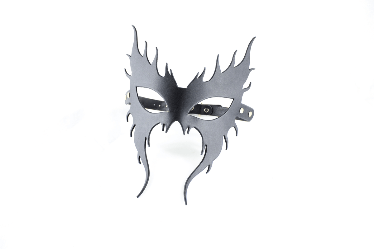 BDSM Mask – Gothic Flame Venetian Bondage Masquerade
