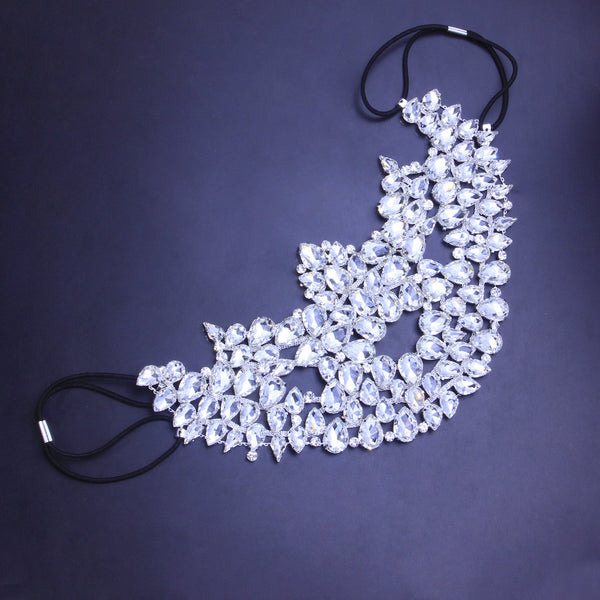 Rhinestone Halloween Masquerade Mask - Discount Halloween City