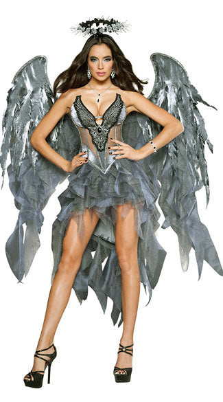 Dark Night Angel Costume Halloween Cosplay - Costumes