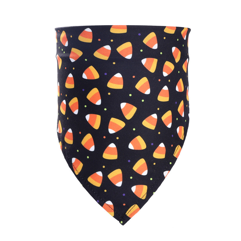 Halloween Pet Bandana - 05 Black Pumpkin - product image 9