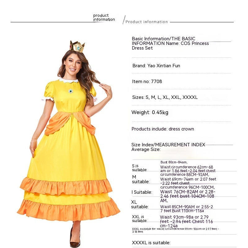 Halloween Costume Princess Dress Party Stage Wear - Discount Halloween City