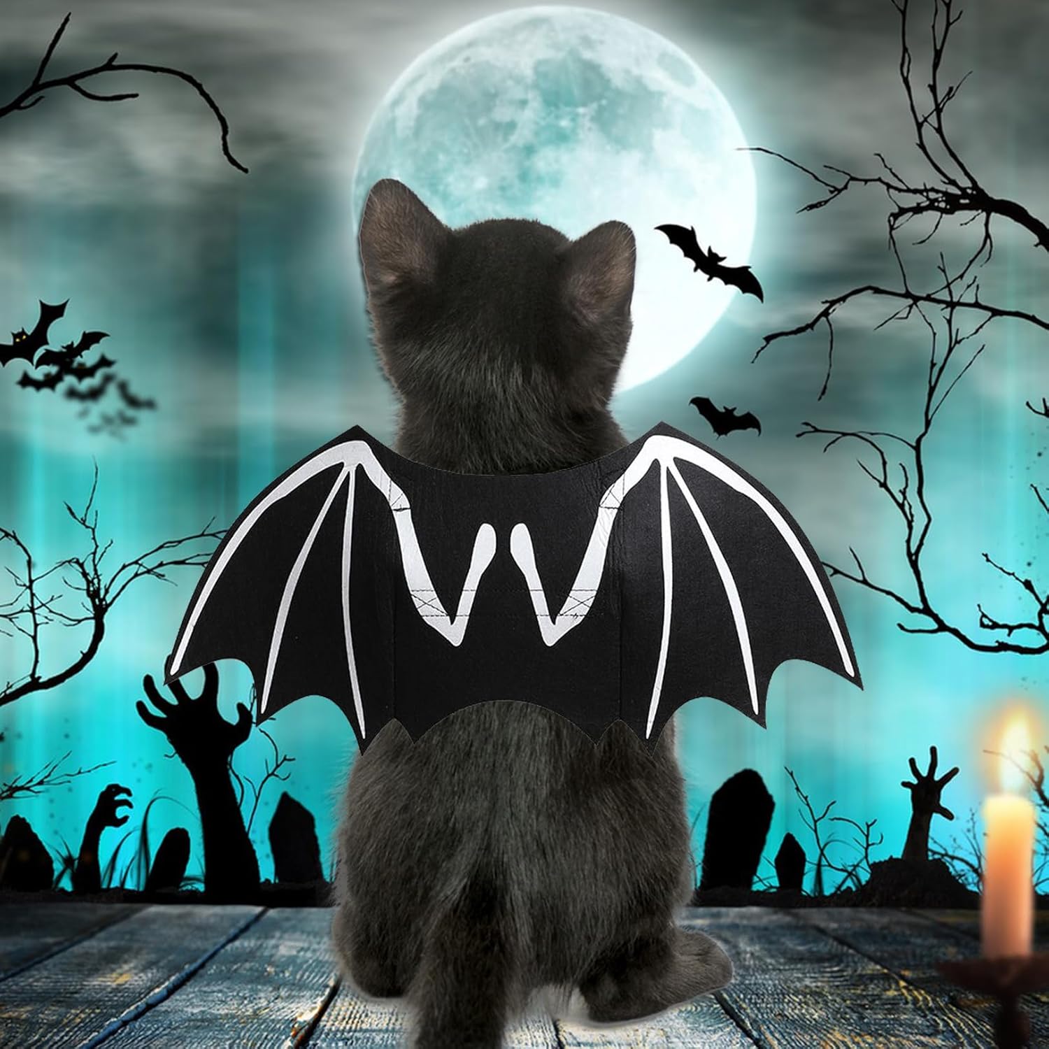 Dog Halloween Costumes Dog Bat Costume Cool Luminous - Discount Halloween City